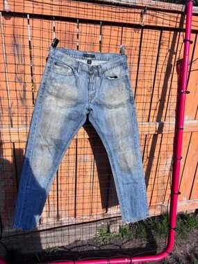Men's Sean John Light Blue Washed Denim Jeans